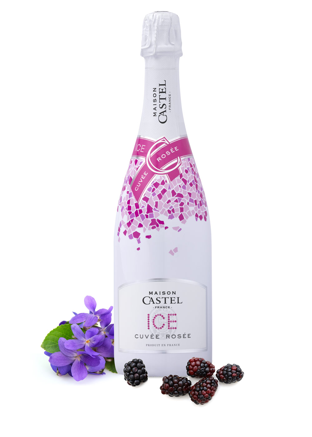 VM - MAISON CASTEL - ICE CUVÉE ROSÉE - DEMI SEC ROSE 75CL